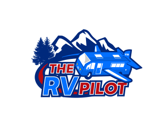 THE RV PILOT logo design by mocha