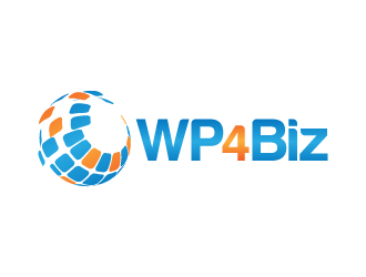 WP4Biz logo design by jaize