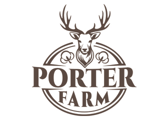 Porter Farm logo design by Jelena