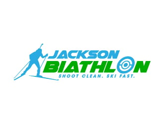 Jackson Biathlon logo design by jaize