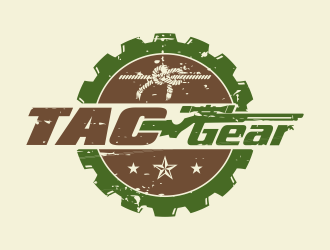 TAC Gear logo design by mocha