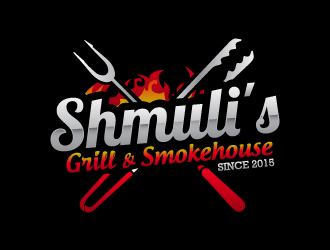 Shmuli's Grill & Smokehouse logo design by karjen