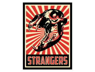 STRANGERS logo design by jaize