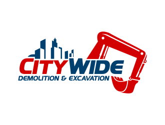 City Wide Demolition & Excavation logo design by logokoe