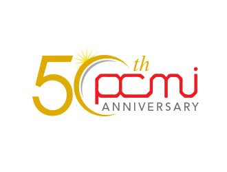 PCMI 50th Anniversary logo design by Sorjen