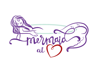Mermaid at Heart logo design by jaize