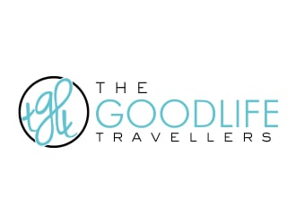 The good life travellers - happy to make use of acronym tglt logo design by cikiyunn