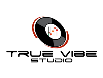 True Vibe Studio logo design by Dawnxisoul393