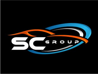 SC GROUP logo design by Dawnxisoul393