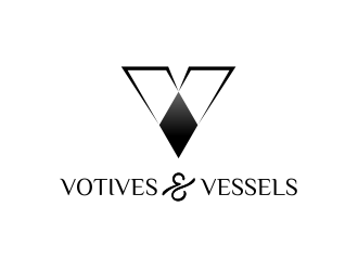 Votives & Vessels or Votives and Vessels logo design by ekitessar