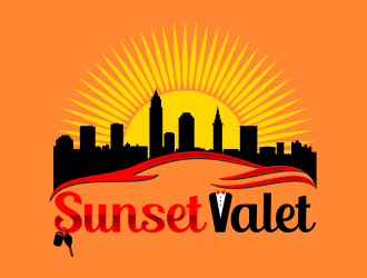 Sunset Valet logo design by logokoe