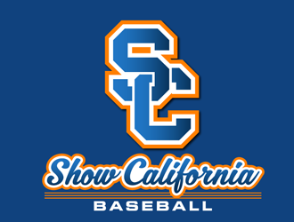 Show California Baseball logo design by chuckiey