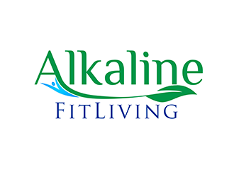 AlkalineFitLiving.com logo design by 3Dlogos