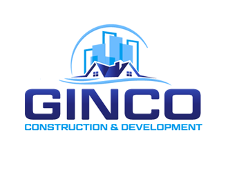 GINCO Construction & Development logo design by wendeesigns