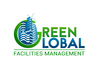 Green Global - Facilities Management logo design by RobertL