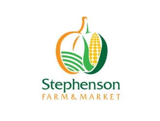 Stephenson Farm & Market logo design by Webphixo