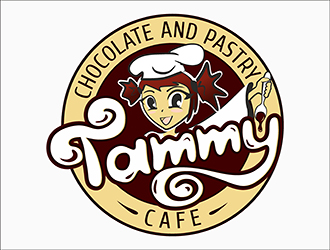 Tammy Chocolate and Pastry - Cafe Logo Design