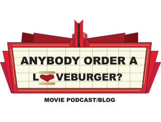 Anybody Order A Loveburger? Movie Blog Logo Design