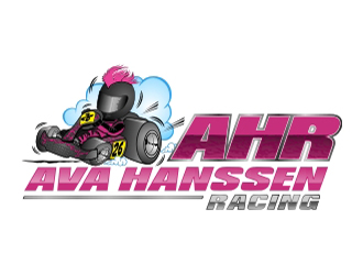 Ava Hanssen Racing logo design by aladi