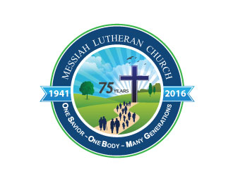 Messiah Lutheran Church logo design by RajPlusA