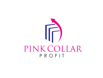 Pink Collar Profit logo design by bezalel