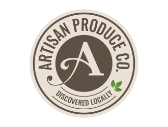Artisan Produce Co. logo design by Kewin