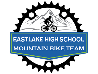 Eastlake High School Mountain Bike Team logo design by ThinkD