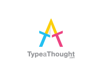 Type a Thought.com logo design by zakdesign700