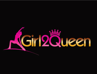 Girl2Queen logo design by webmall
