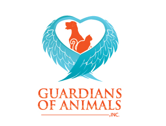 Guardians of Animals, Inc. logo design by Cyds