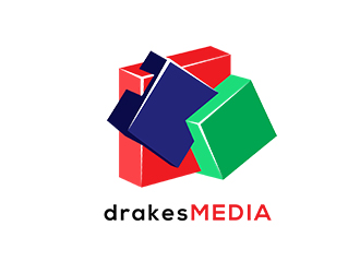 drakesMEDIA Logo Design