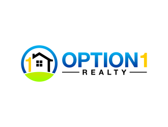 Option 1 Realty logo design by fornarel