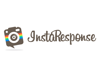 InstaResponse logo design by megalogos