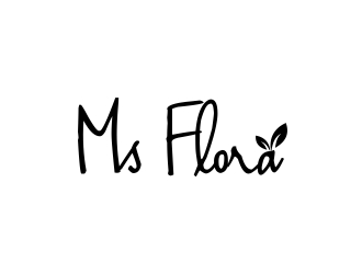 MS FLORA logo design by lj.creative