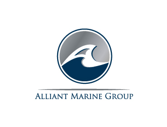 Alliant Marine Group logo design by alxmihalcea