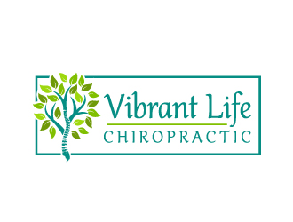 Vibrant Life Chiropractic logo design by Dawnxisoul393