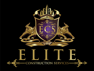 Elite Construction Services logo design by Republik