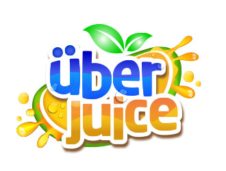 Uber Juice logo design by adm3
