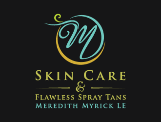 Meredith's Skin Care and flawless spray tans logo design by menangan