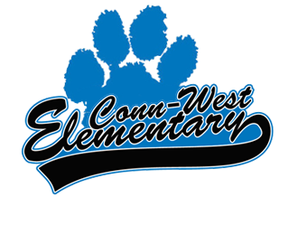 Conn-West Elementary logo design by wendeesigns