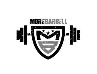 More Barbell logo design by usef44