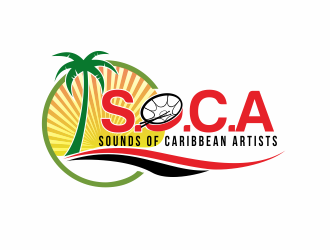 S.O.C.A (Sounds Of Caribbean Artists) logo design by bosbejo