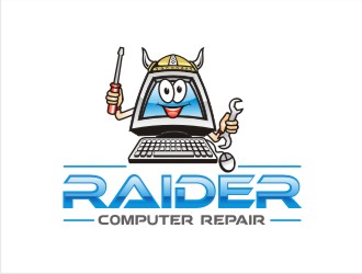 Raider Computer Repair logo design by GURUARTS