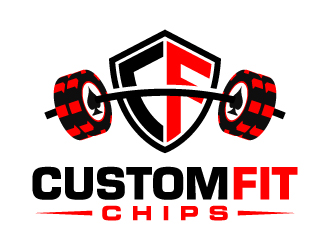 Custom Fit Chips logo design by jaize