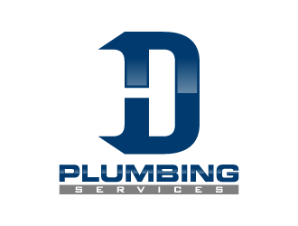 HD Plumbing Services logo design by pencilhand