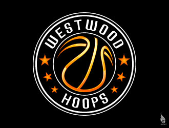 Westwood Hoops logo design by pace