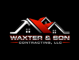 WAXTER & SON CONTRACTING, LLC logo design by bezalel