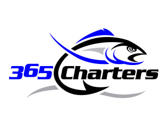 365 Charters logo design by Sorjen