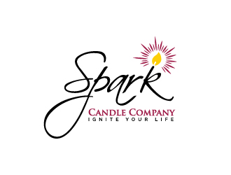 Spark Candle Company logo design by creativecorner