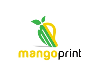 mangoprint logo design by Alle28